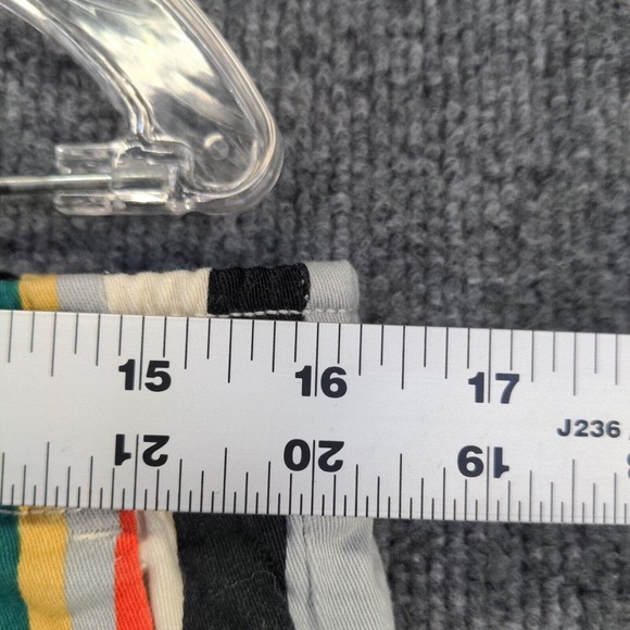 Pacsun Women's Striped Shorts Multicolor Size M Cotton Spandex Blend - Picture 8 of 11